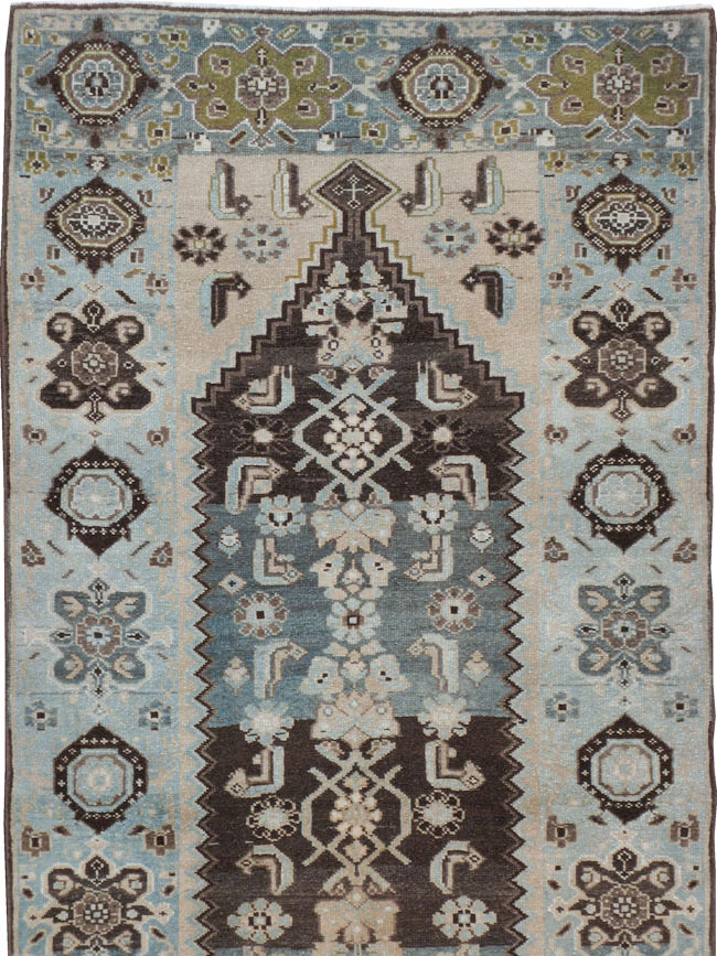 Vintage Persian Malayer Runner, No.22692 - Gsblank