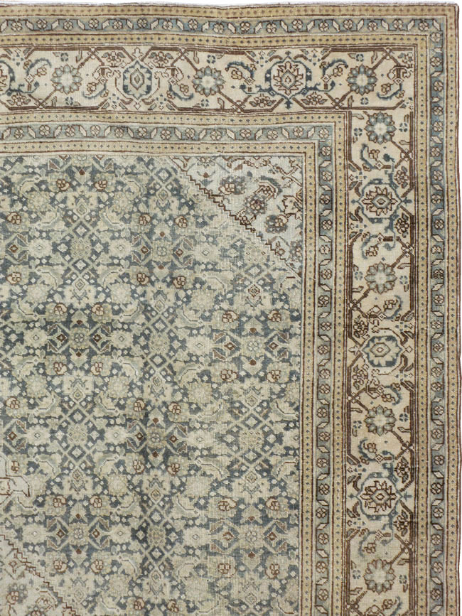 Antique Persian Tabriz Carpet, No.22693 - Gsblank