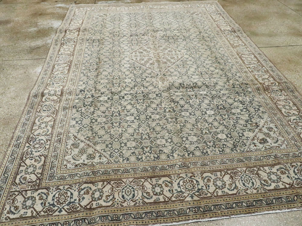 Antique Persian Tabriz Carpet, No.22693 - Gsblank