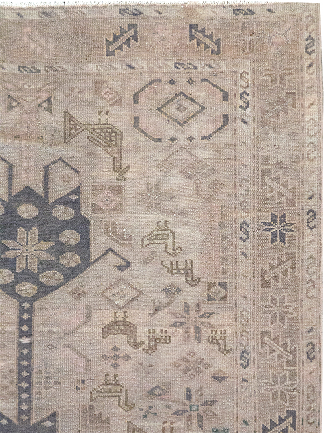 Vintage Persian Malayer Gallery Rug, No.22718 - Gsblank