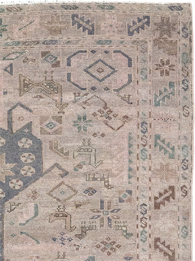 Vintage Persian Malayer Gallery Rug, No.22718 - Gsblank