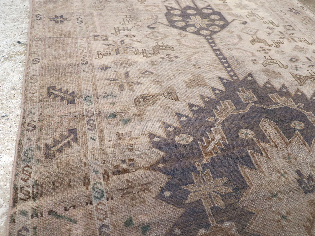 Vintage Persian Malayer Gallery Rug, No.22718 - Gsblank