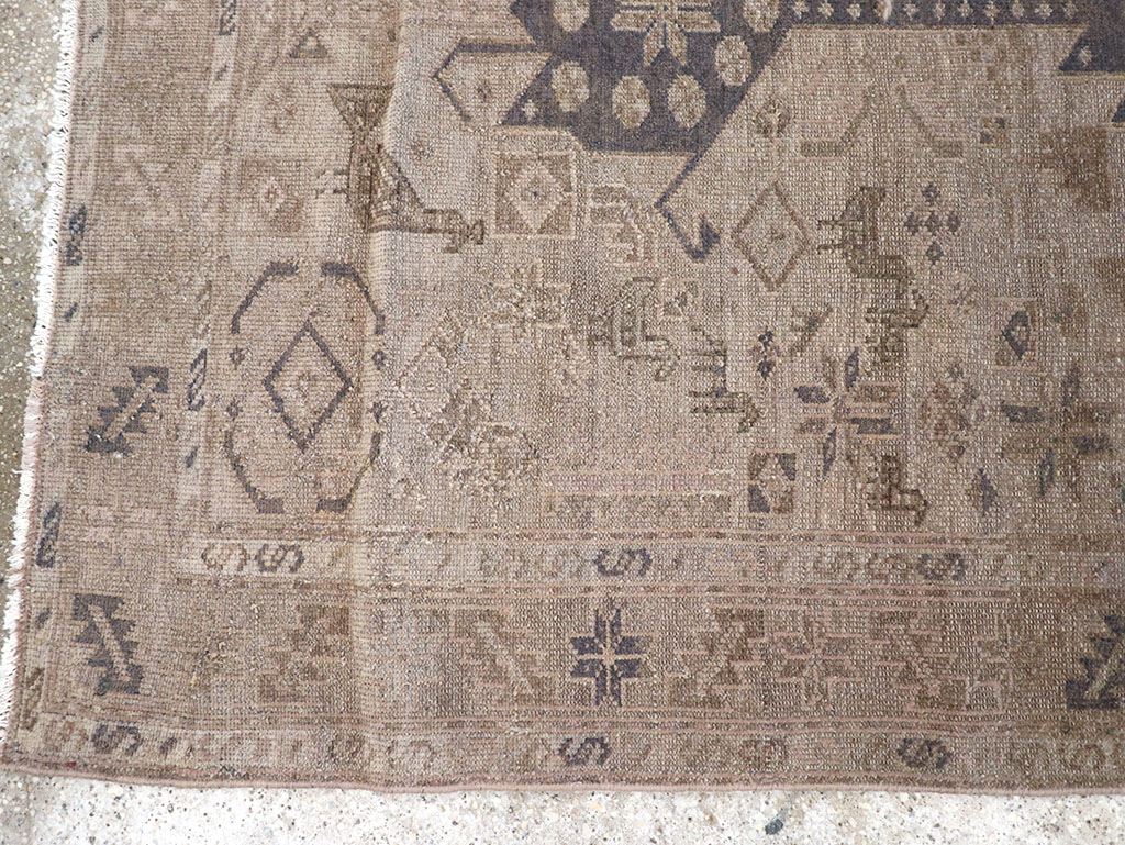 Vintage Persian Malayer Gallery Rug, No.22718 - Gsblank