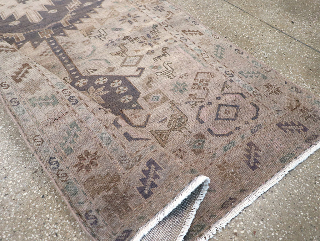 Vintage Persian Malayer Gallery Rug, No.22718 - Gsblank