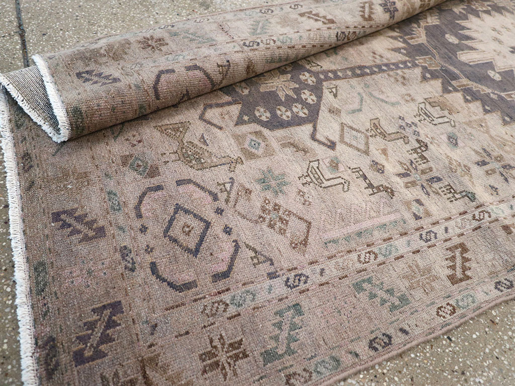 Vintage Persian Malayer Gallery Rug, No.22718 - Gsblank