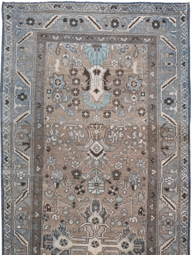 Vintage Persian Malayer Runner, No.22720 - Gsblank