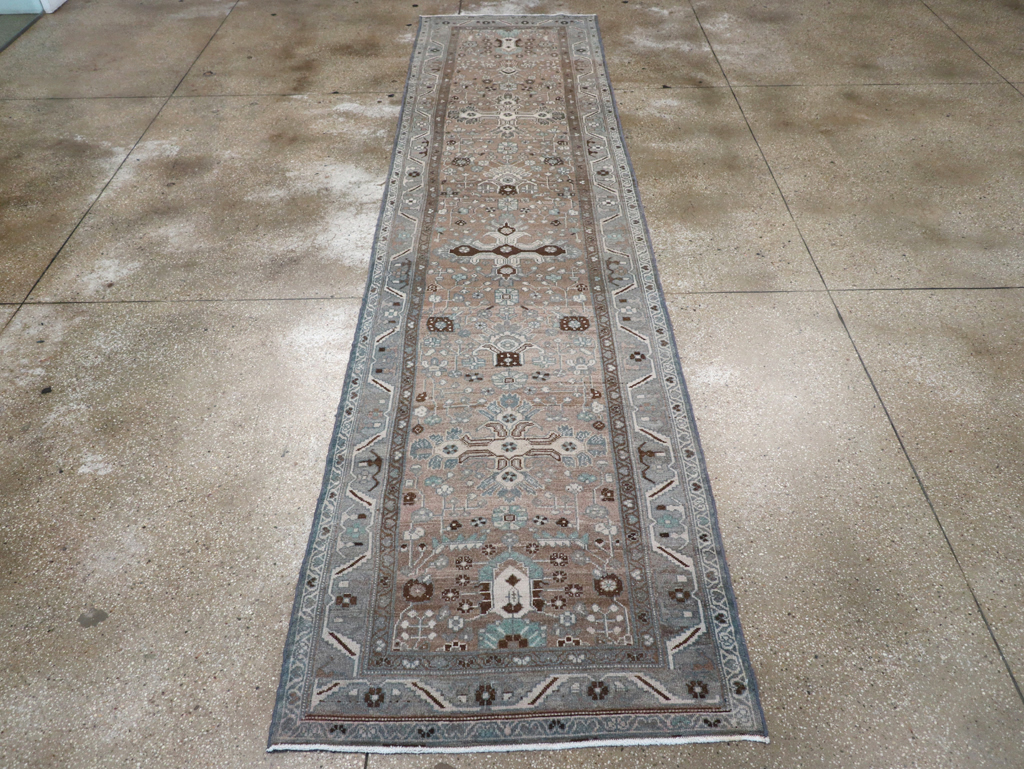 Vintage Persian Malayer Runner, No.22720 - Gsblank