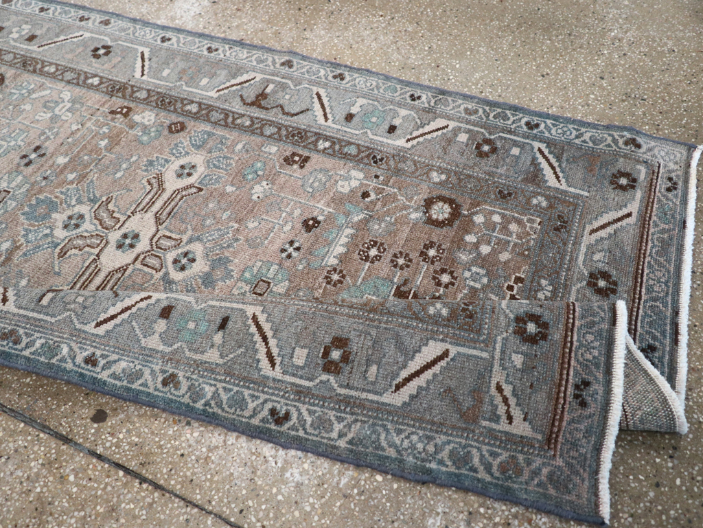 Vintage Persian Malayer Runner, No.22720 - Gsblank