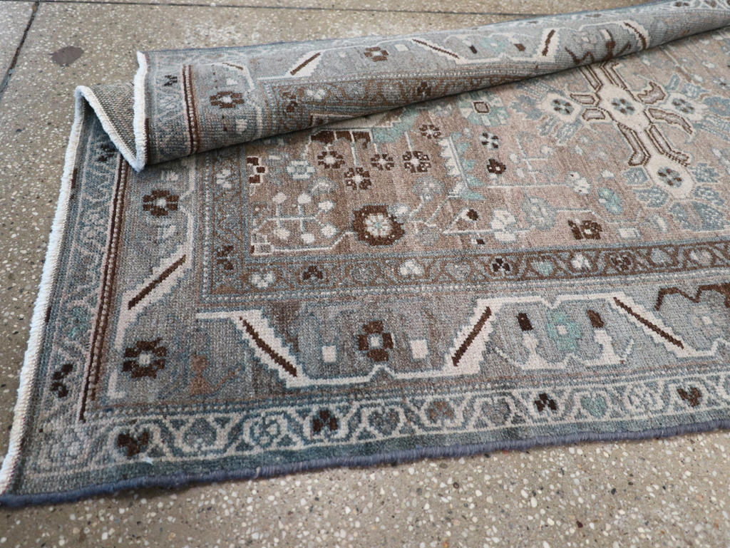 Vintage Persian Malayer Runner, No.22720 - Gsblank