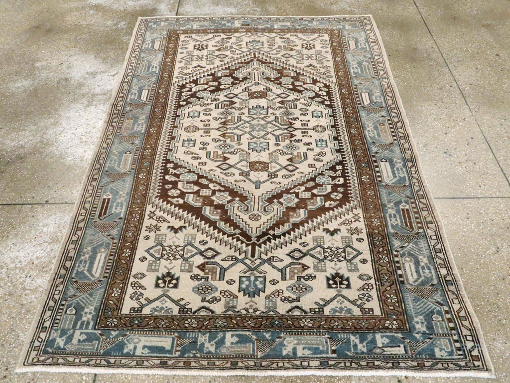 Vintage Persian Malayer Rug, No.22724 - Gsblank