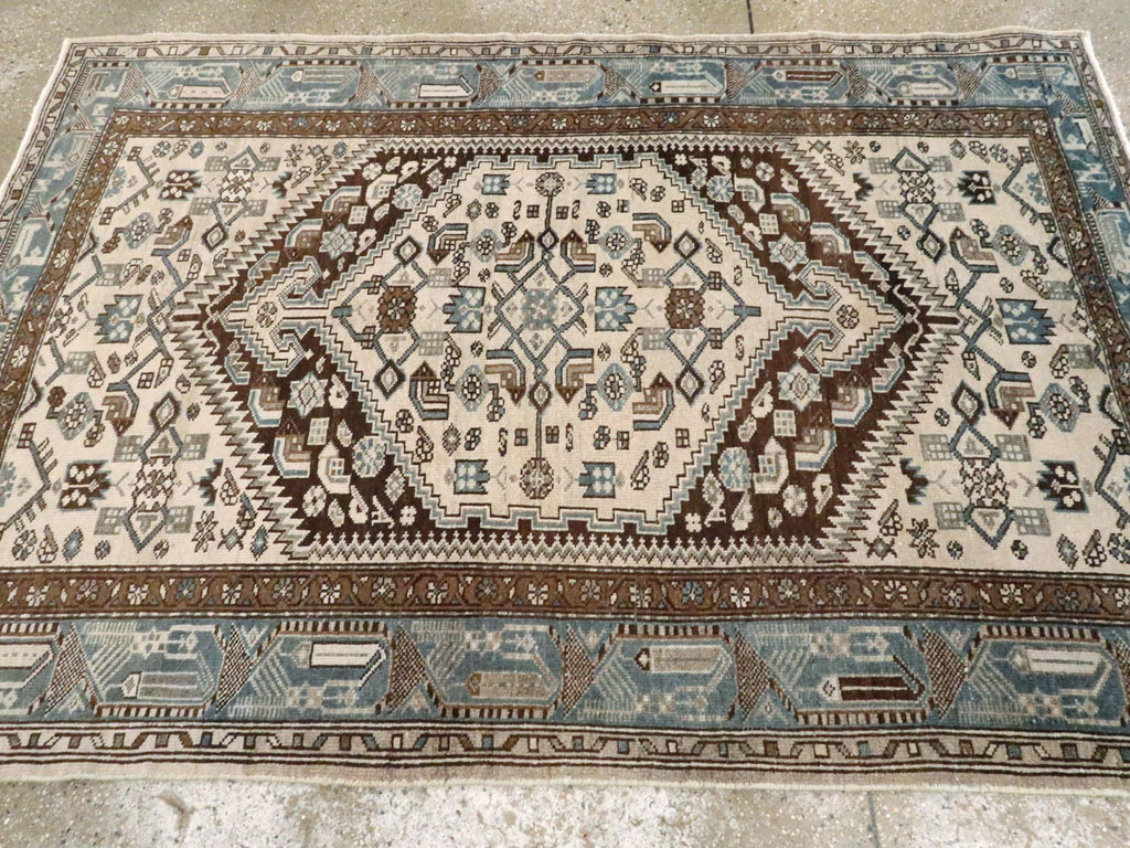 Vintage Persian Malayer Rug, No.22724 - Gsblank