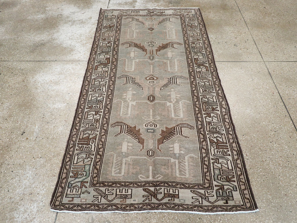 Vintage Persian Malayer Rug, No.22738 - Gsblank