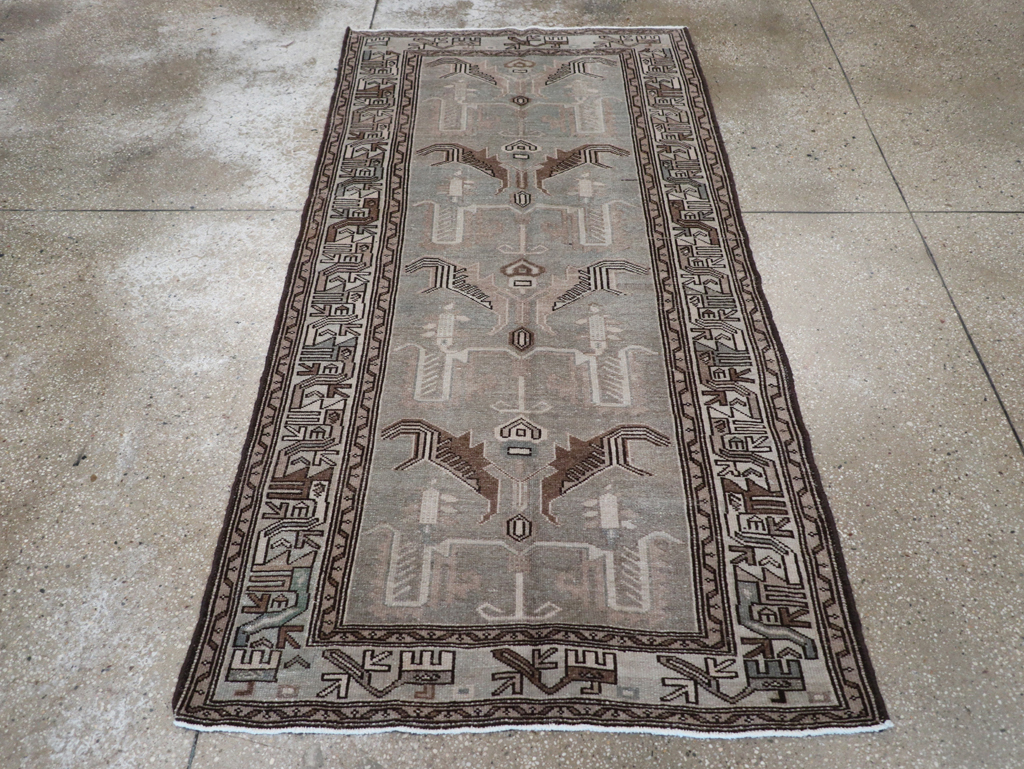 Vintage Persian Malayer Rug, No.22738 - Gsblank