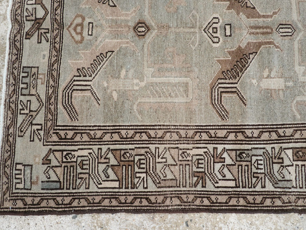 Vintage Persian Malayer Rug, No.22738 - Gsblank