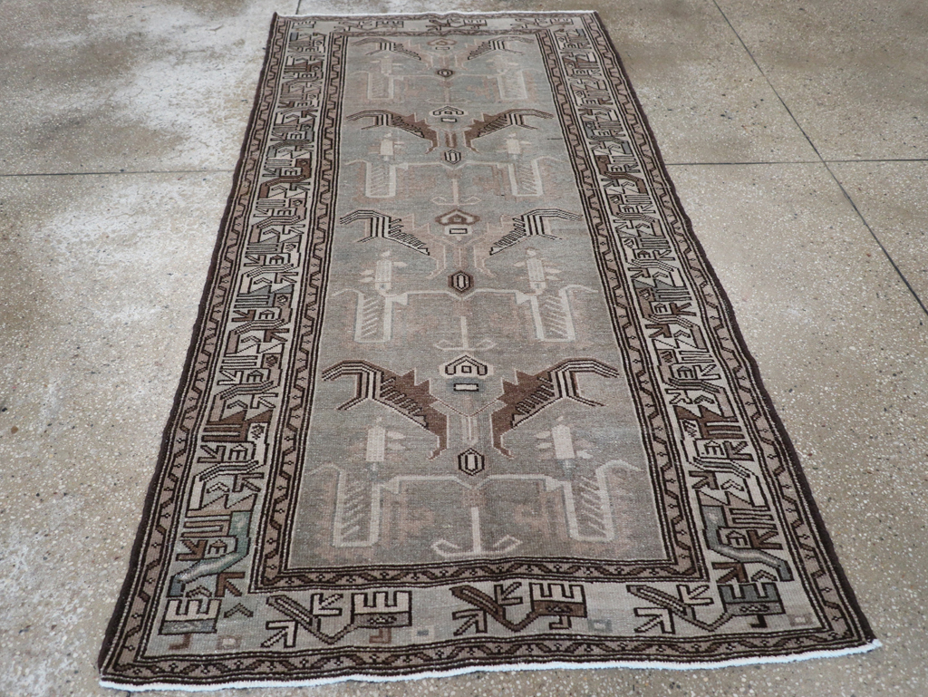 Vintage Persian Malayer Rug, No.22738 - Gsblank