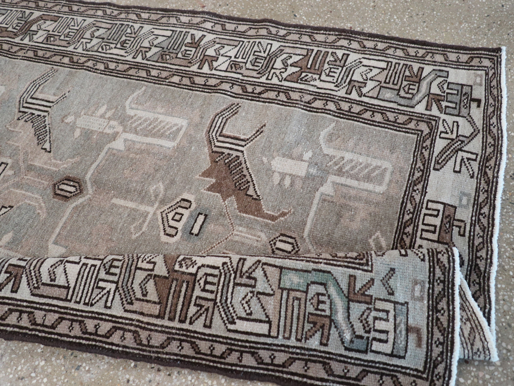 Vintage Persian Malayer Rug, No.22738 - Gsblank