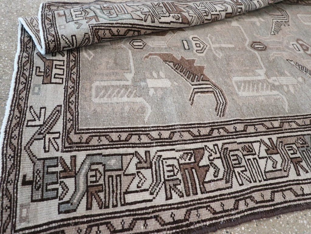 Vintage Persian Malayer Rug, No.22738 - Gsblank