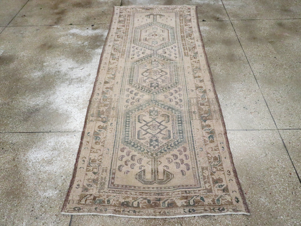 Vintage Persian Malayer Runner, No.22744 - Gsblank