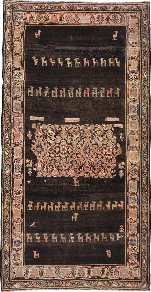 Antique Persian Kurdish Rug, No.22754 - Gsblank