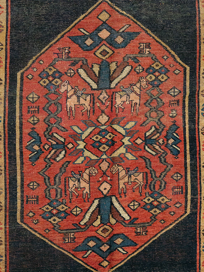 Antique Persian Bidjar Rug, No.22755 - Gsblank