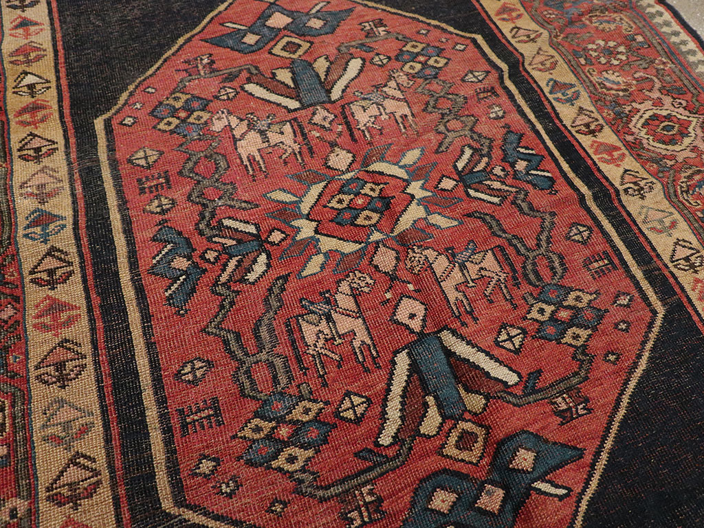 Antique Persian Bidjar Rug, No.22755 - Gsblank