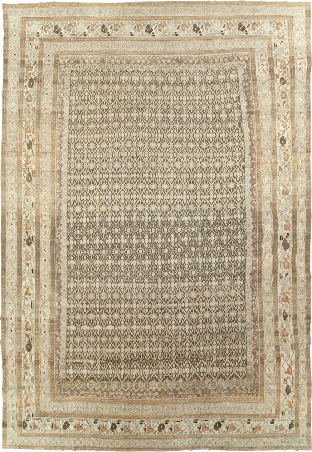 Antique Persian Bibikabad Oversize Carpet, No.22761 - Gsblank