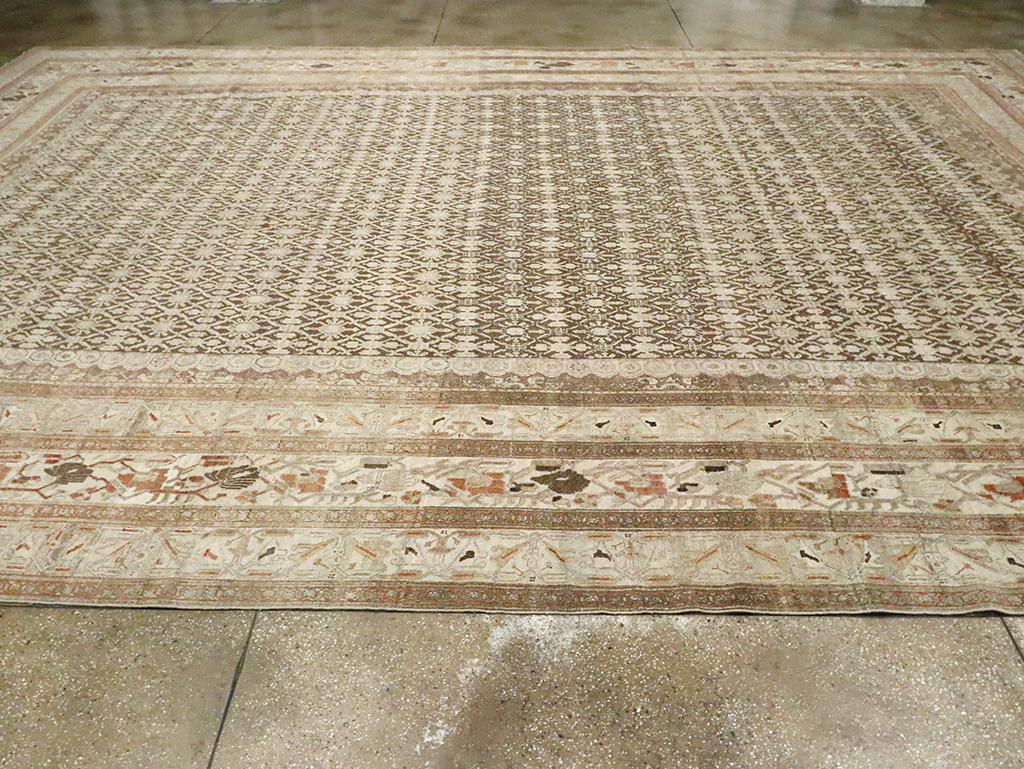 Antique Persian Bibikabad Oversize Carpet, No.22761 - Gsblank