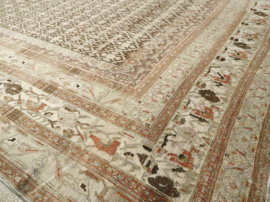 Antique Persian Bibikabad Oversize Carpet, No.22761 - Gsblank