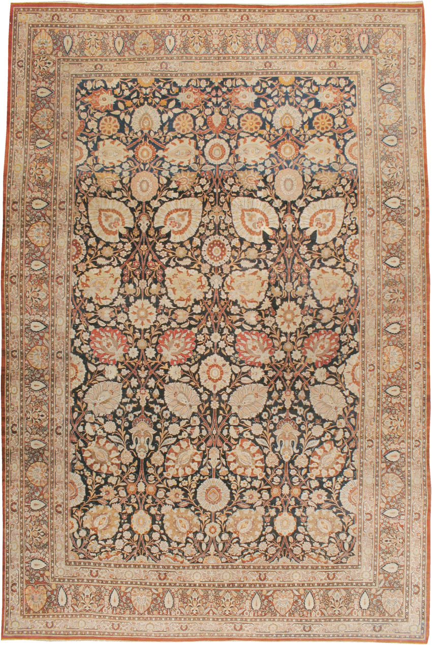 Antique Persian Tabriz Hagi Jalili Carpet, No.22765 - Gsblank