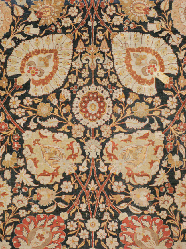 Antique Persian Tabriz Hagi Jalili Carpet, No.22765 - Gsblank