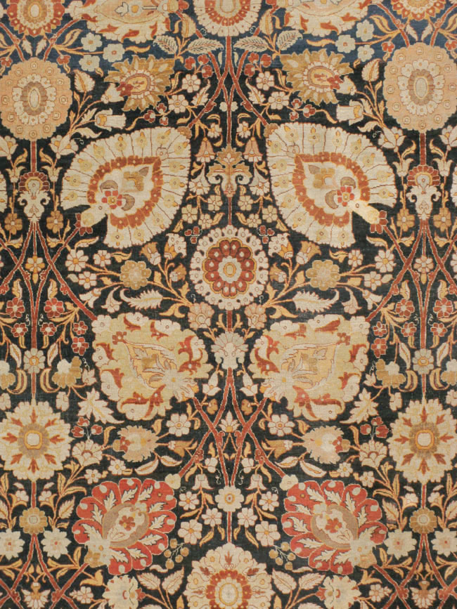 Antique Persian Tabriz Hagi Jalili Carpet, No.22765 - Gsblank