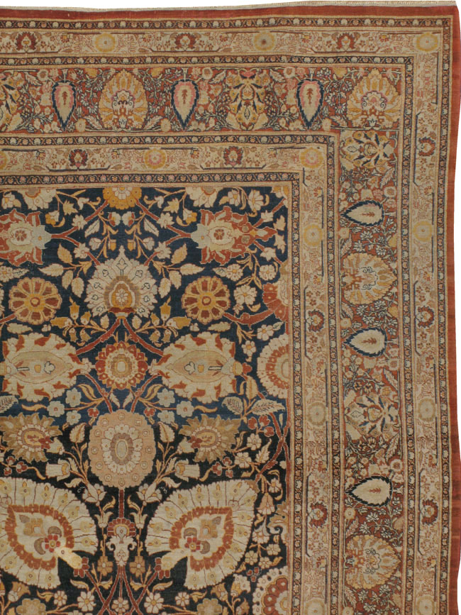 Antique Persian Tabriz Hagi Jalili Carpet, No.22765 - Gsblank