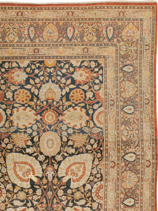 Antique Persian Tabriz Hagi Jalili Carpet, No.22765 - Gsblank