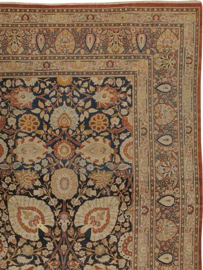 Antique Persian Tabriz Hagi Jalili Carpet, No.22765 - Gsblank