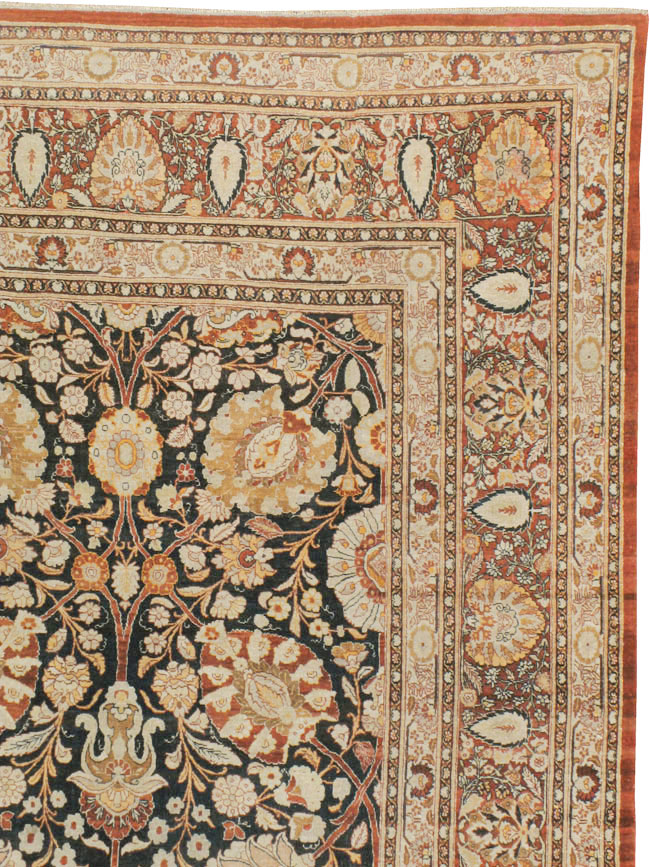 Antique Persian Tabriz Hagi Jalili Carpet, No.22765 - Gsblank