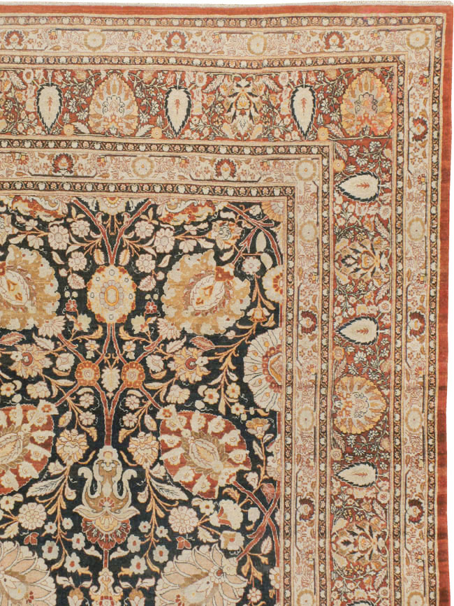 Antique Persian Tabriz Hagi Jalili Carpet, No.22765 - Gsblank