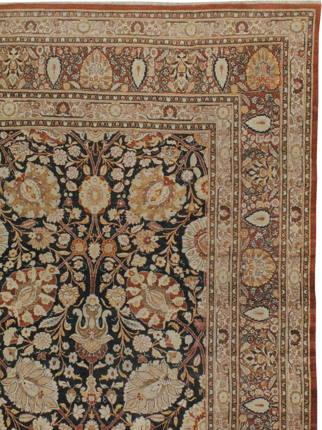 Antique Persian Tabriz Hagi Jalili Carpet, No.22765 - Gsblank
