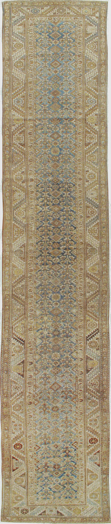 Antique Persian Kurdish Runner, No.22772 - Gsblank