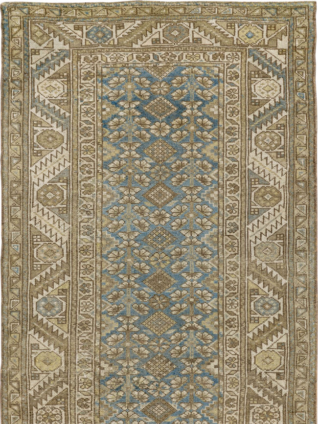Antique Persian Kurdish Runner, No.22772 - Gsblank