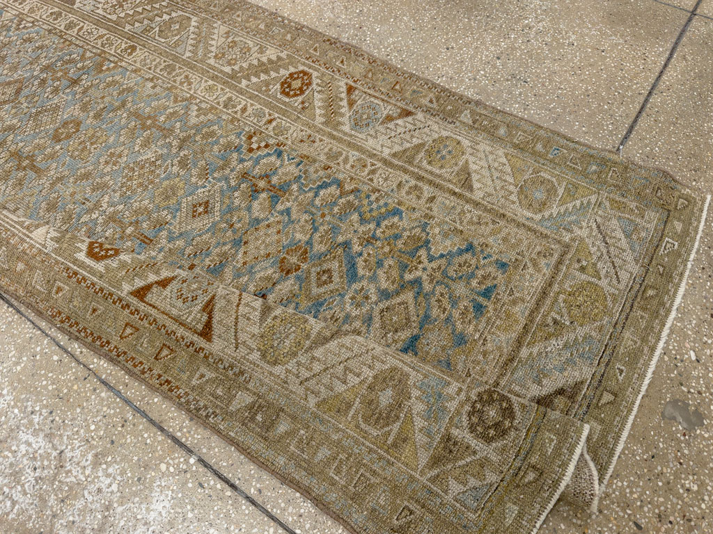 Antique Persian Kurdish Runner, No.22772 - Gsblank