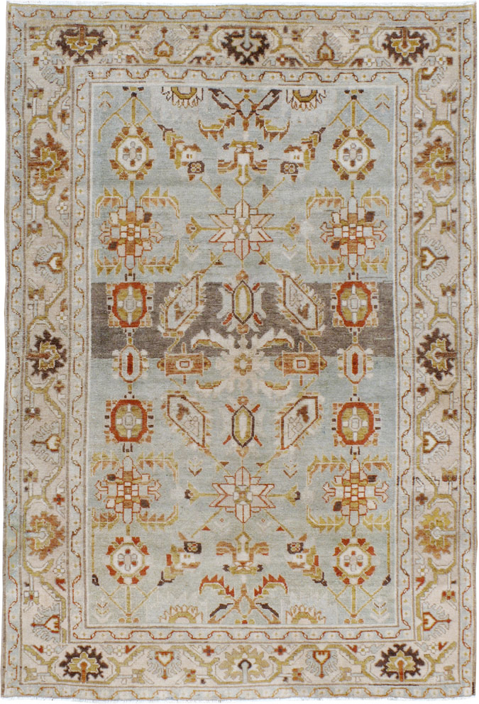 Vintage Persian Malayer Rug, No.22774 - Gsblank