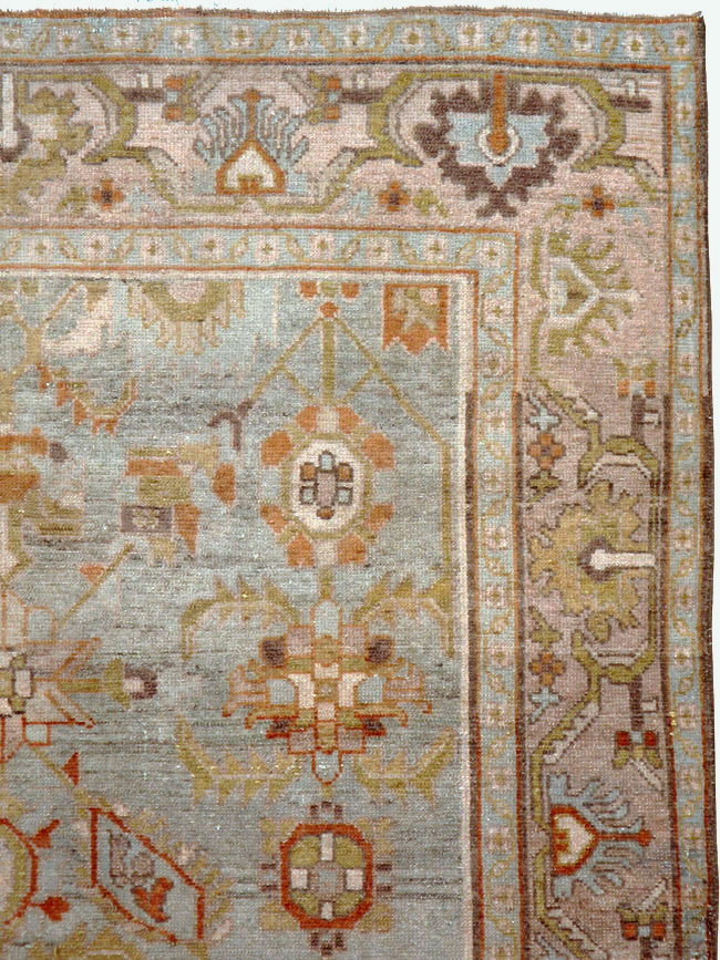 Vintage Persian Malayer Rug, No.22775 - Gsblank