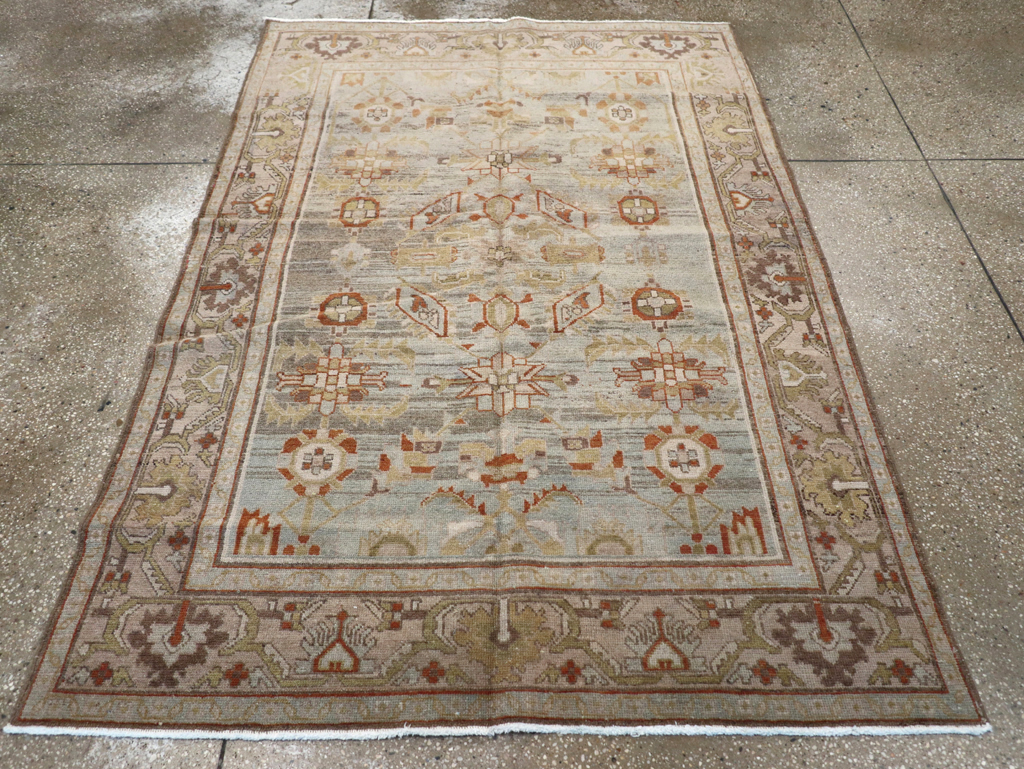 Vintage Persian Malayer Rug, No.22775 - Gsblank