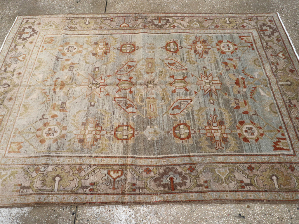 Vintage Persian Malayer Rug, No.22775 - Gsblank