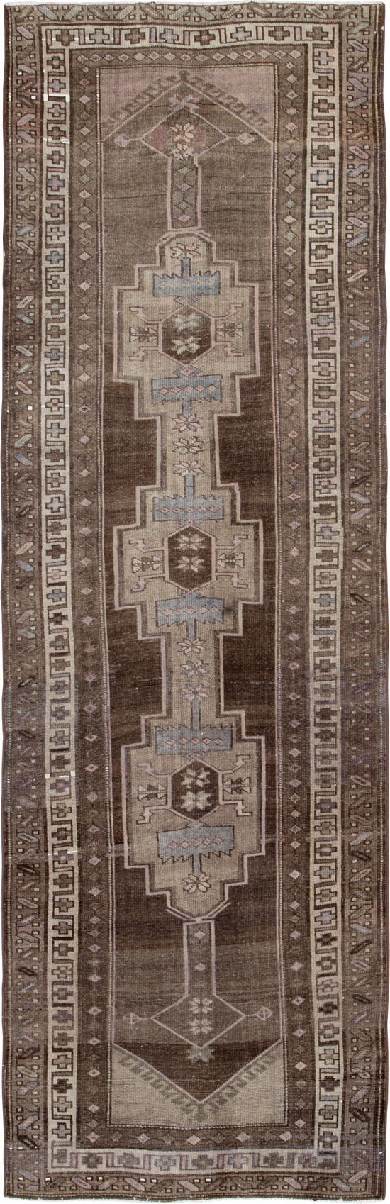 Vintage Persian Serab Runner, No.22776 - Gsblank