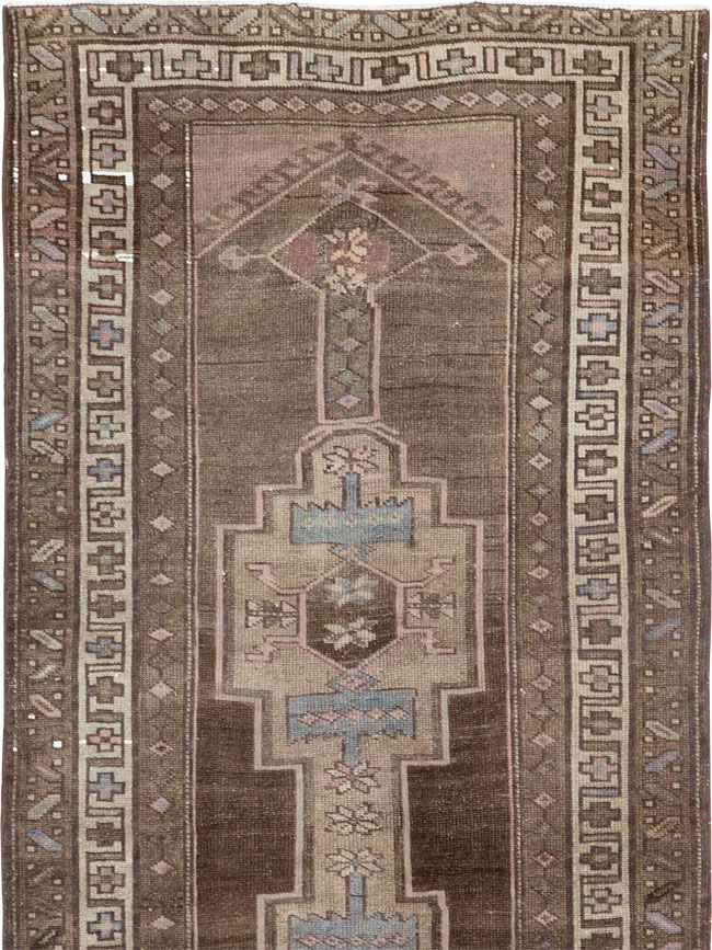 Vintage Persian Serab Runner, No.22776 - Gsblank