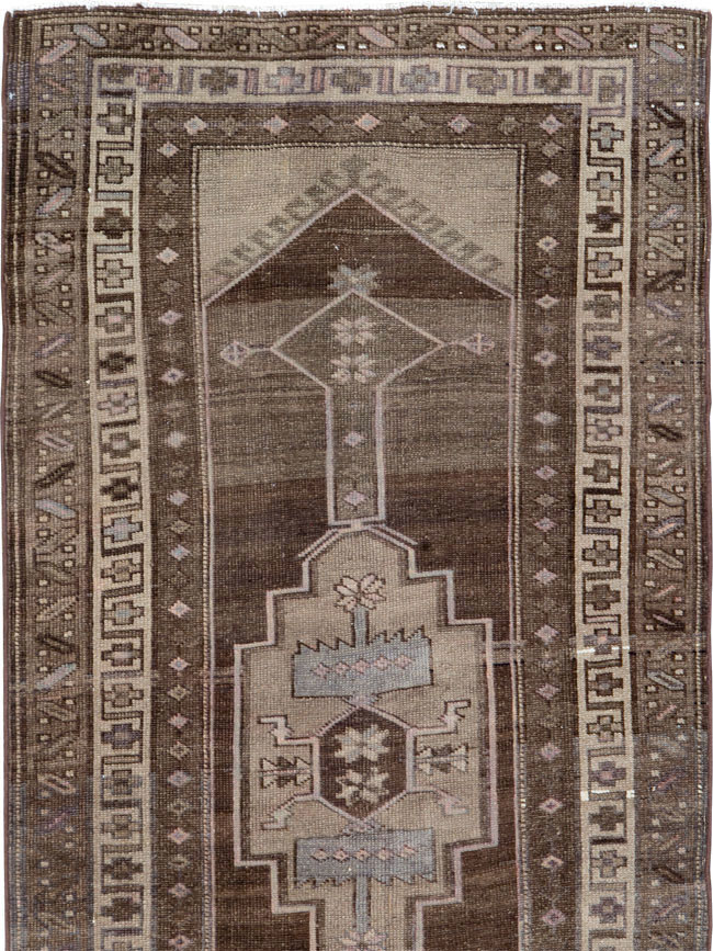Vintage Persian Serab Runner, No.22776 - Gsblank
