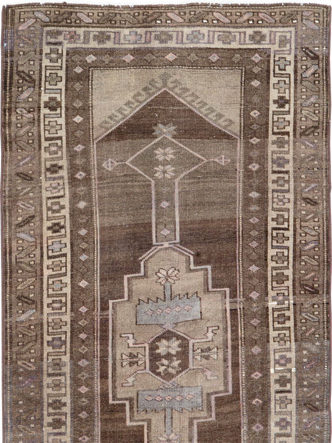 Vintage Persian Serab Runner, No.22776 - Gsblank