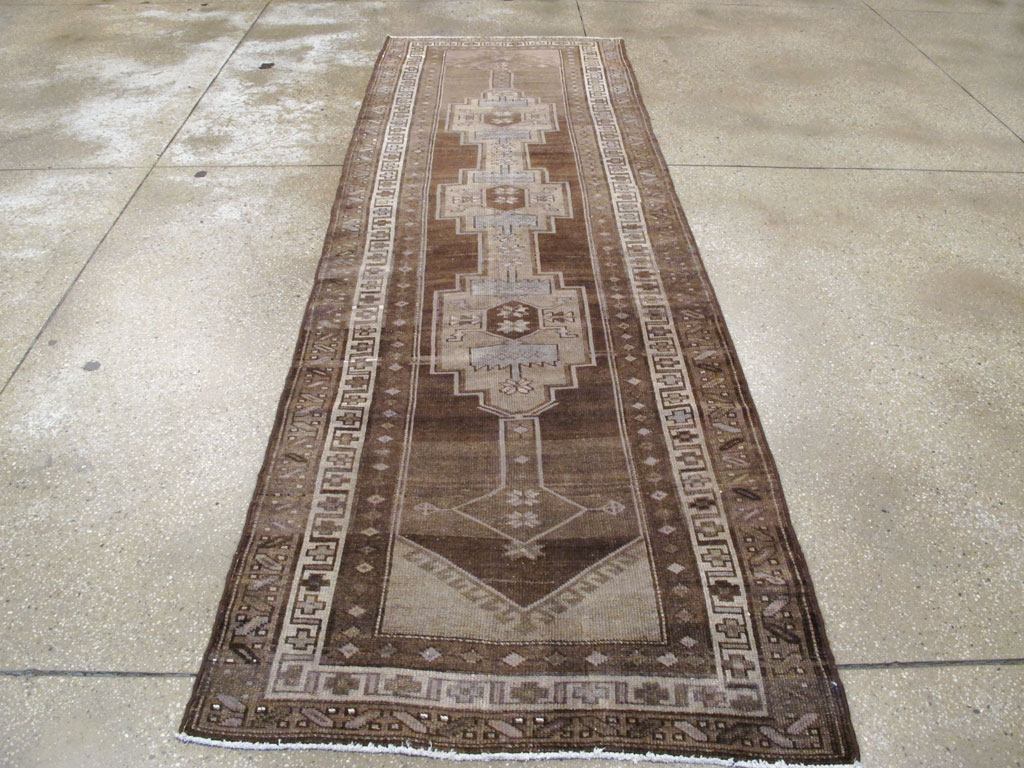 Vintage Persian Serab Runner, No.22776 - Gsblank