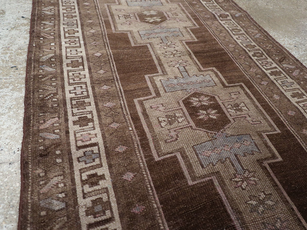 Vintage Persian Serab Runner, No.22776 - Gsblank